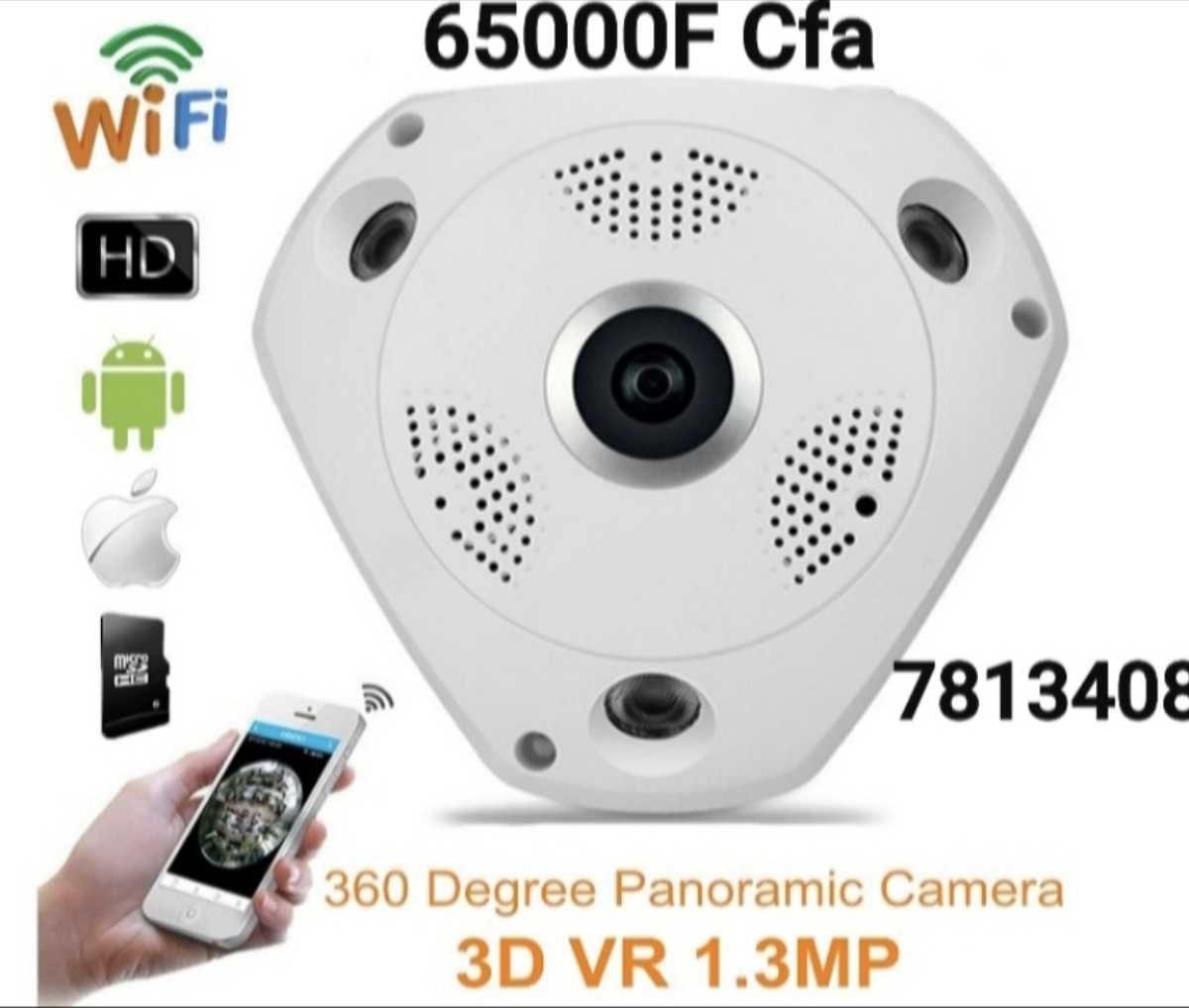 Camera Ip Wifi 360°