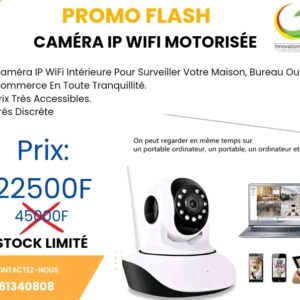 CAMERA IP WIFI MOTORISEE