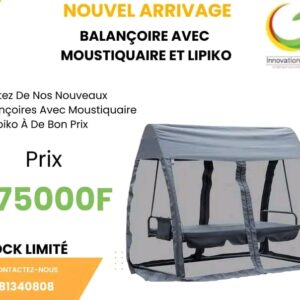 Balançoire avec Moustiquaire et LIPIKO