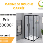 CABINE DE DOUCHE CARREE