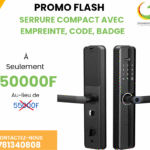 SERRURE COMPACT AVEC EMPREINTE CODE BADGE