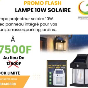 LAMPE 10W SOLAIRE