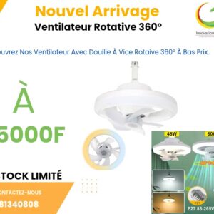 VENTILATEUR ROTATIVE 360°