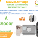 SERRURE ELECTRONIQUE EMPREINTE TUYA APP
