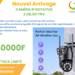 CAMERA IP ROTATIVE 2 OBJECTIFS