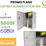 COFFRET ALIMENTATION 12V AVEC BATTERIE