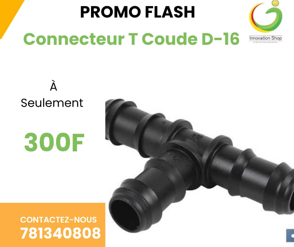 CONNECTEUR T COUDE D-16