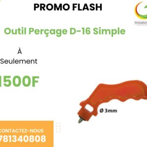 Outil Perçage D-16 Simple