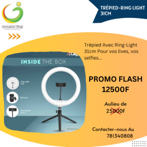 RING LIGHT AVEC TREPIER